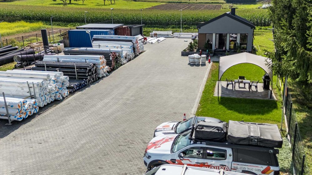 Geowłóknina drogowa do 6 m najsilniejsza wysyłka dostawa 24h.