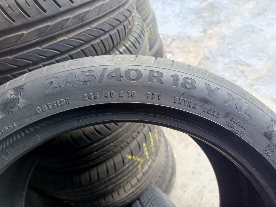 Sprzedam bardzo ładne opony Continental 245/40 r18