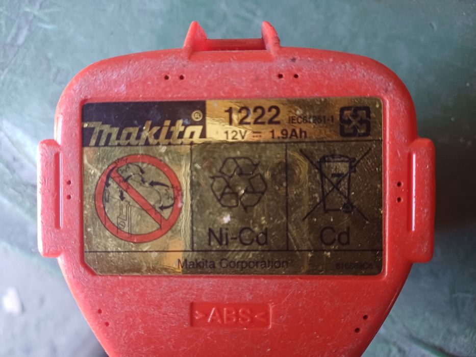 akumulator Makita 1222  2 sztuki