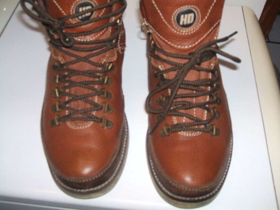 buty męskie zimowe skórzane 42,43 wkładka 27,5cm