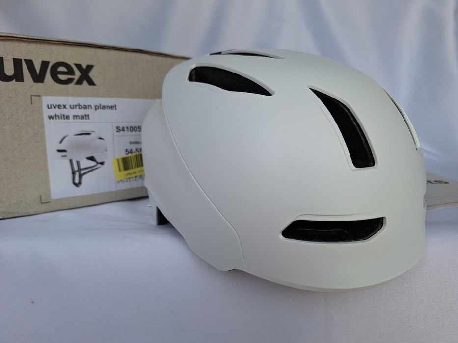 Kask rowerowy Uvex Urban Planet White Matt M 54-58cm Turka • OLX.pl