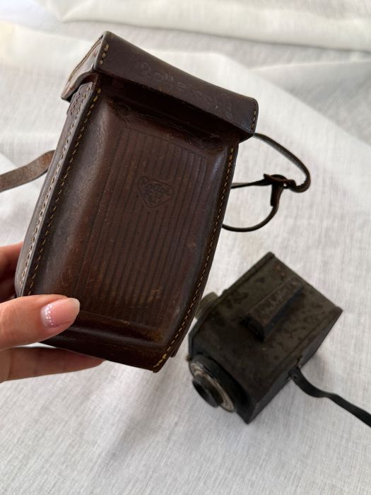 Câmara Lumière Lux Box Anos 50 + Bolsa Couro