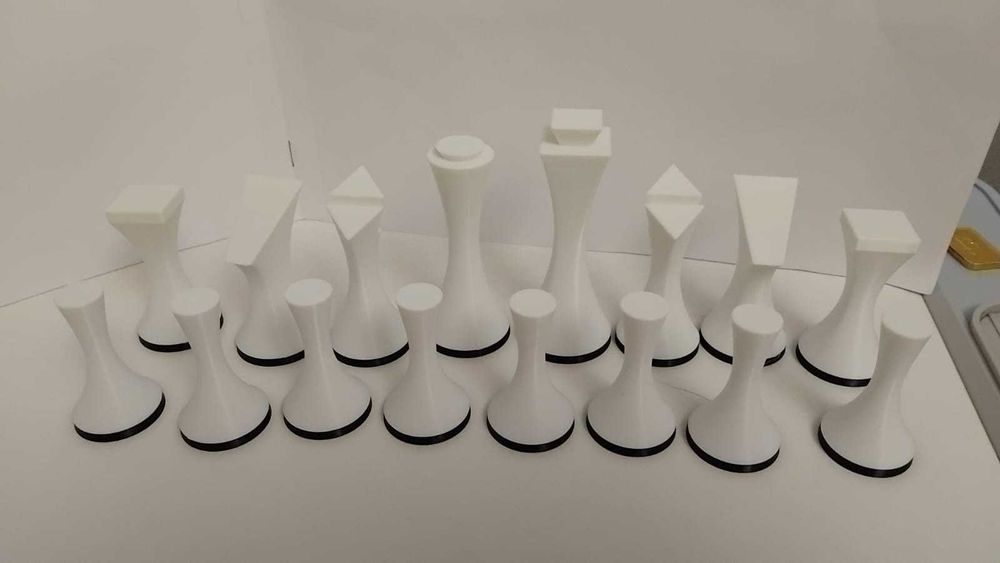 Ексклюзивний набір фігур для шахів “Мінімалізм”. Шахматные фигуры