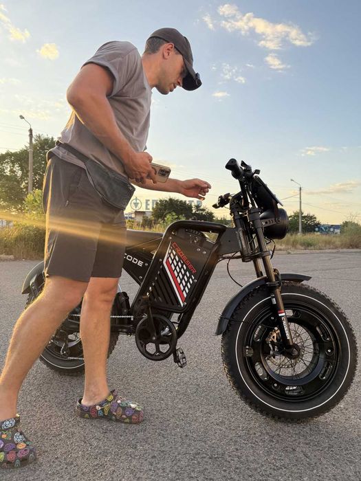 Електровелосипед Crosser CODE 48V/1000W/20Ah Електро фетбайк 2026 Code