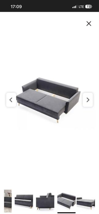 Sofa z funkcją spania / w stanie idealnym