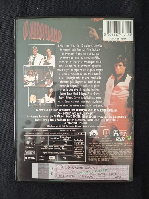 DVD O Aeroplano.*