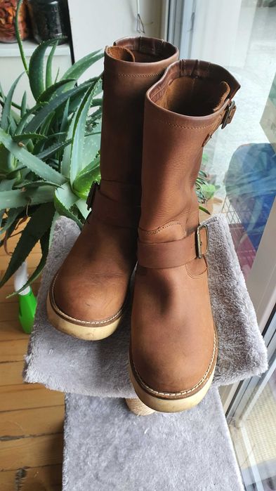 kozaki damskie skórzane