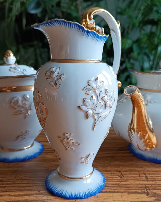 Porcelanowy serwis do herbaty – Królewska Miśnia