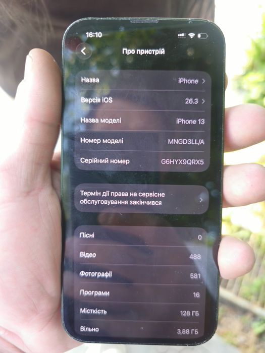 Iphone 13 R-Sim 128 Gb