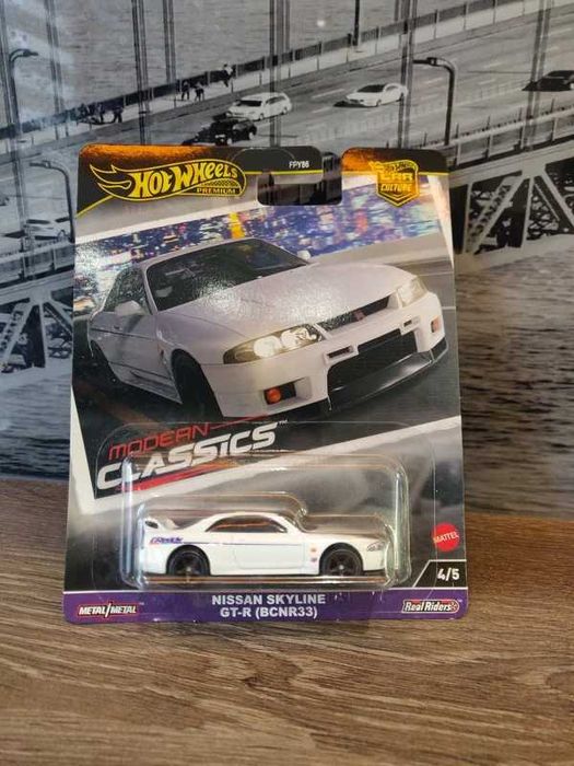 Nissan Skyline GT-R R33 premium - hot wheels