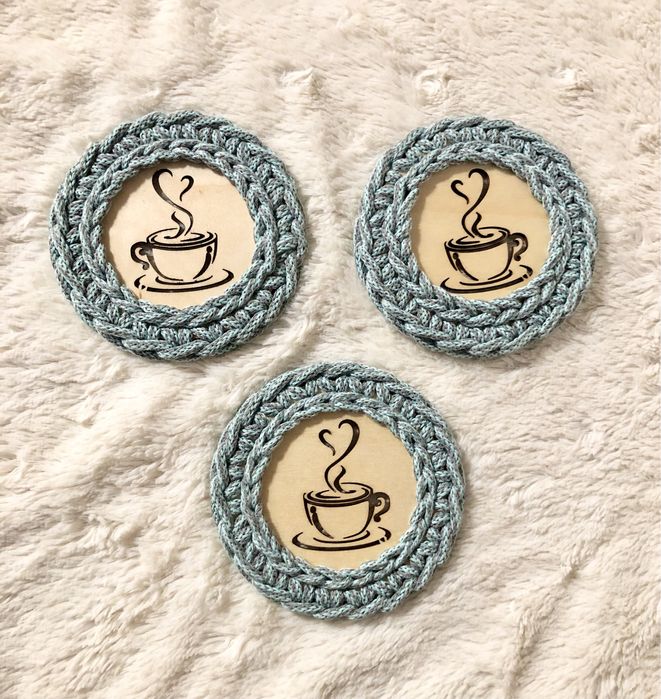 Komplet ze sznurka bawelnianego