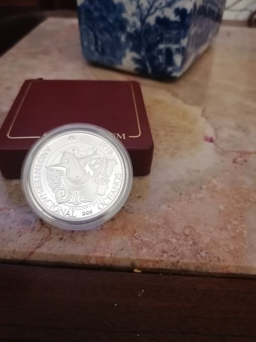 Moeda em Prata de 1.000$00 INCM