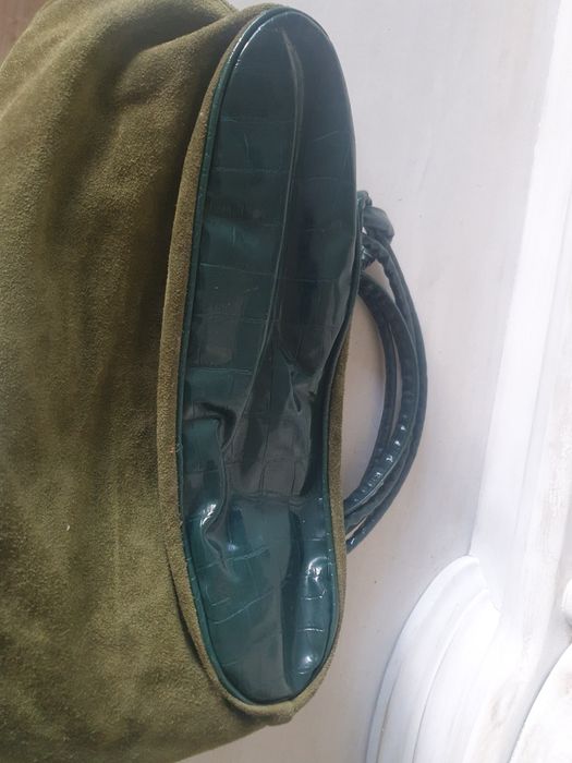 Nowa torebka zamszowa