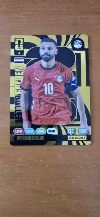 Karta Panini Mohamed Salah - GoldenBaller