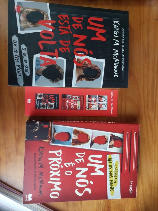 Livros da sequela "Um de nós mente"