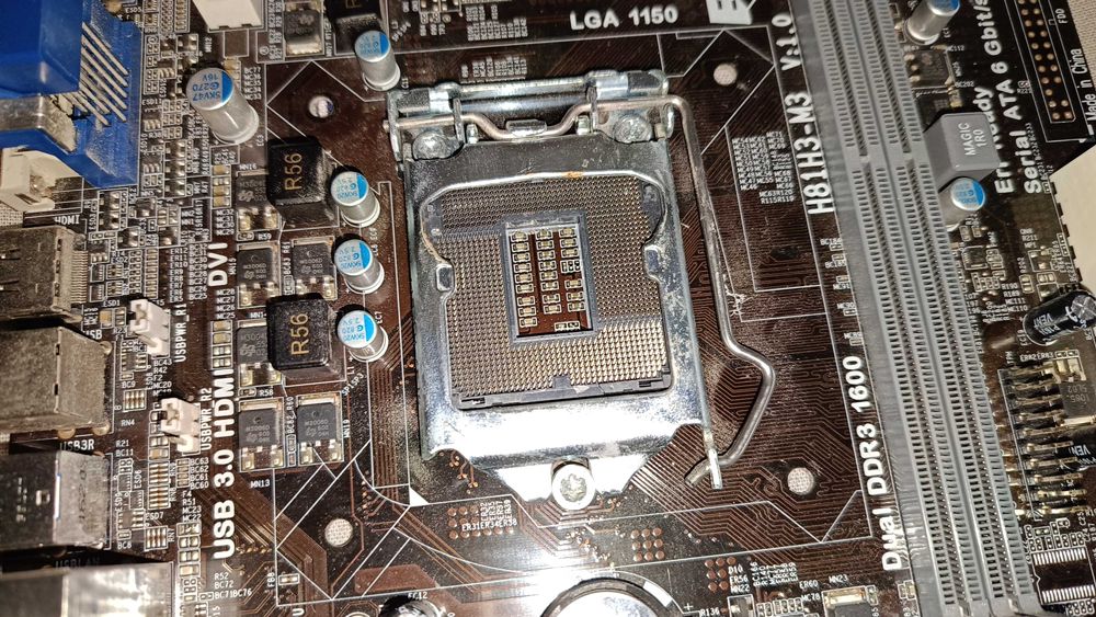 Материнская плата сокет 1150 ESC H81H3-M3