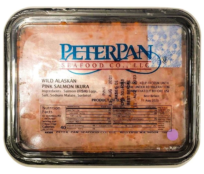 Икра Горбуши Peter Pan 1кг