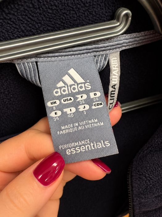 Кофта флісова тепла олімпійка Adidas