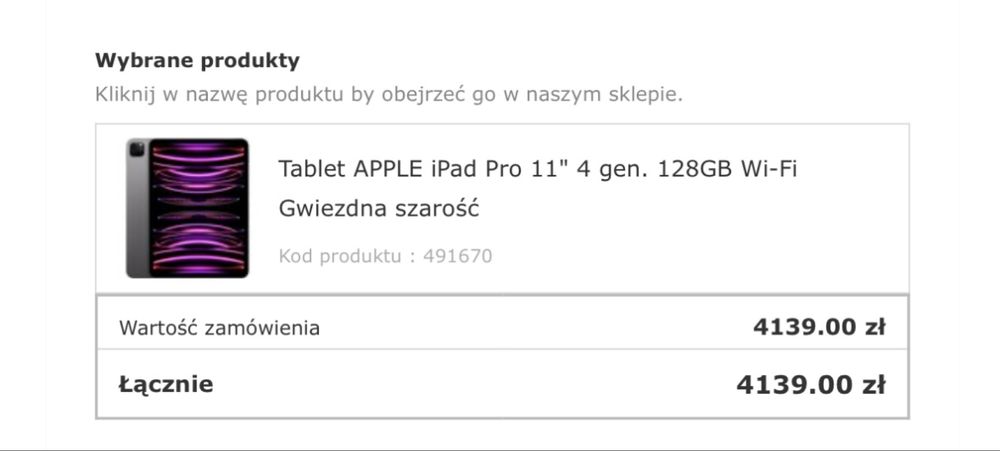 IpadOS16 128G Gwiezdna szarosc