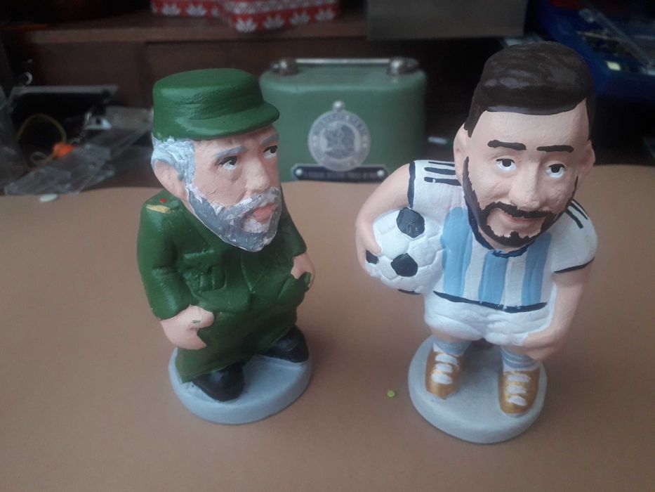 Messi e Fidel Castro Caganeros
