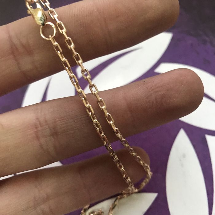 Цепочка якорная золота 585 проба