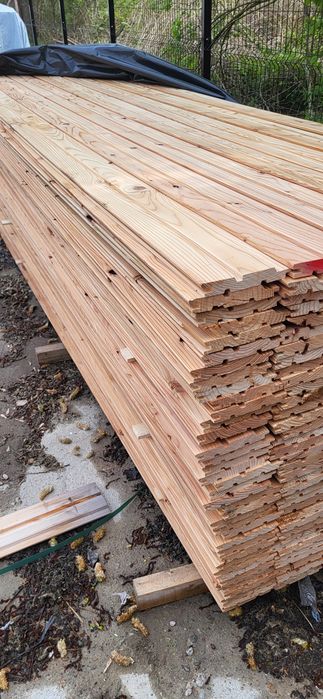 Podbitka elewacyjna modrzew i daglezja 22 x 146mm