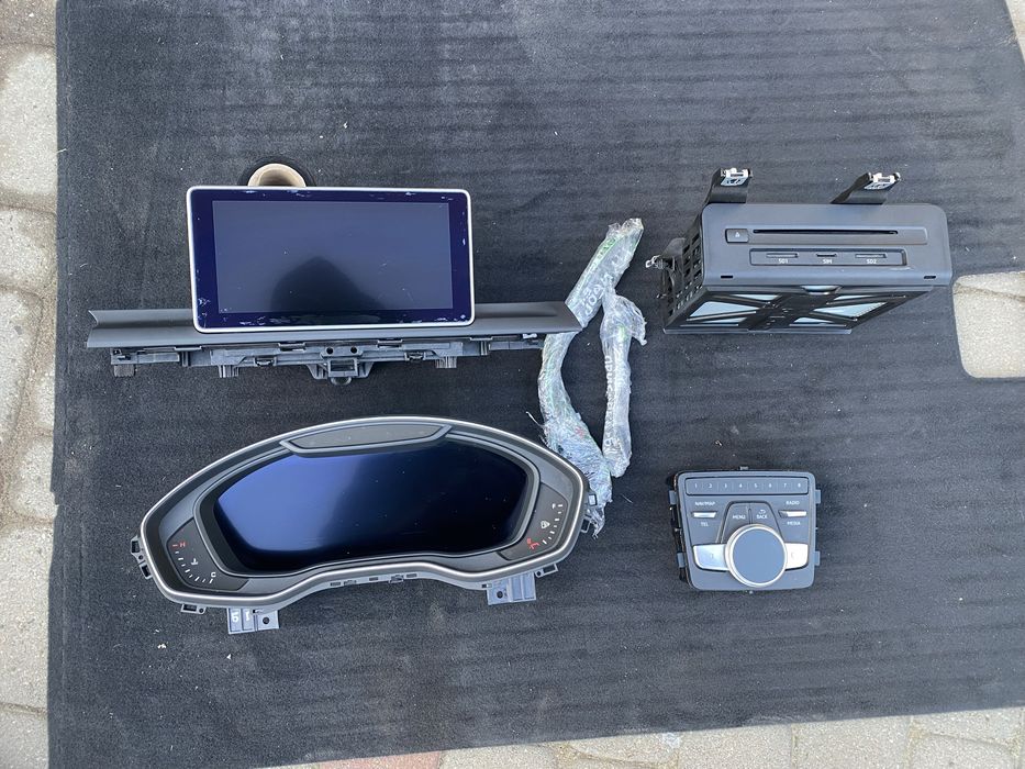 Приборка щиток мультимедія audi a4 b9 8w a5 f5 mmi virtual cockpit led