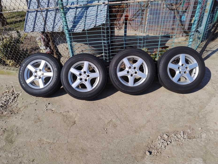 Koła 5x100 15" z oponami 195/70/15C