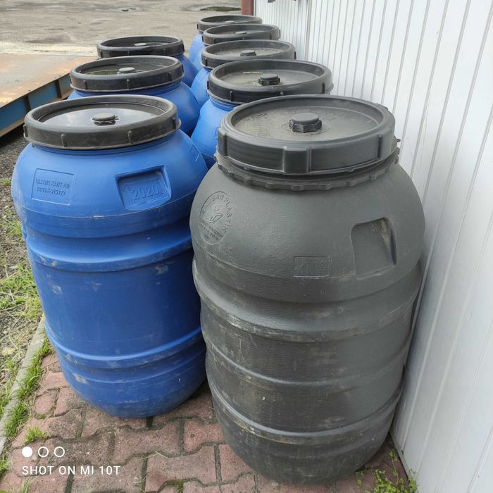 Beczki plastikowe 220 L po spożywce