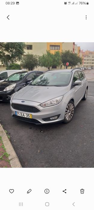 Ford Fócus SW, 1.5 Tdci, 10/2016, 140.000 kms