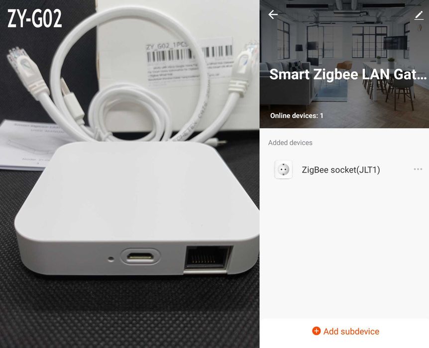 Multi-Mode шлюз Tuya Zigbee, Bluetooth, InfraRed