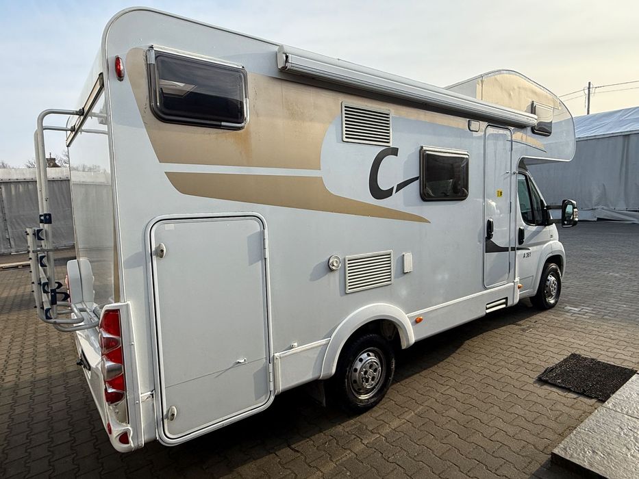 Fiat DUCATO CARADO A361 Capron  6 osób | 2x Klima | 2.3 bez AdBlue | Sat+TV | Markiza | Przetwornica |