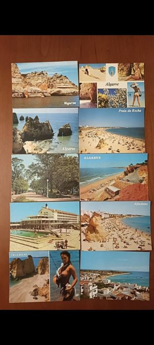 Postais nacionais e estrangeiros