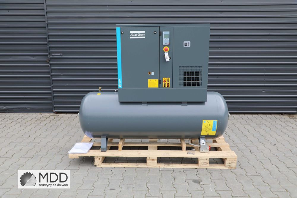 Kompresor śrubowy Atlas Copco G5FF 500 lt NOWY
