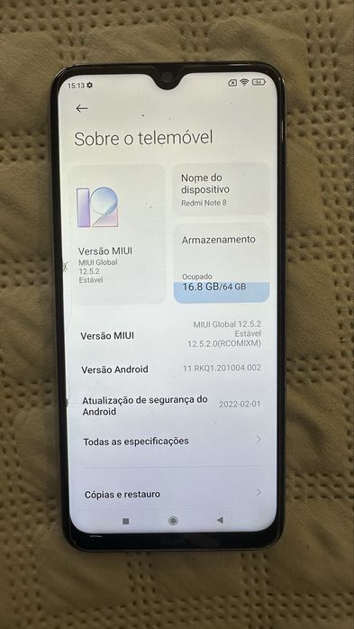 Xiaomi Redmi Note 8