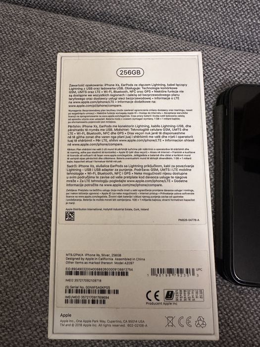 iPhone  XS  256 GB