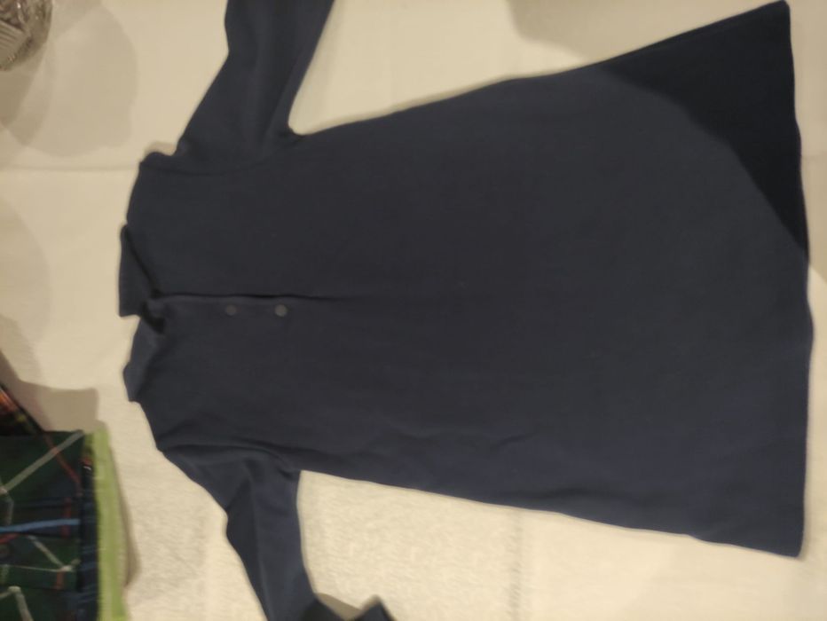 Vestido menina azul marinho