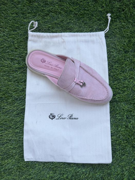 Loro Piana Charms Walk Mules 37