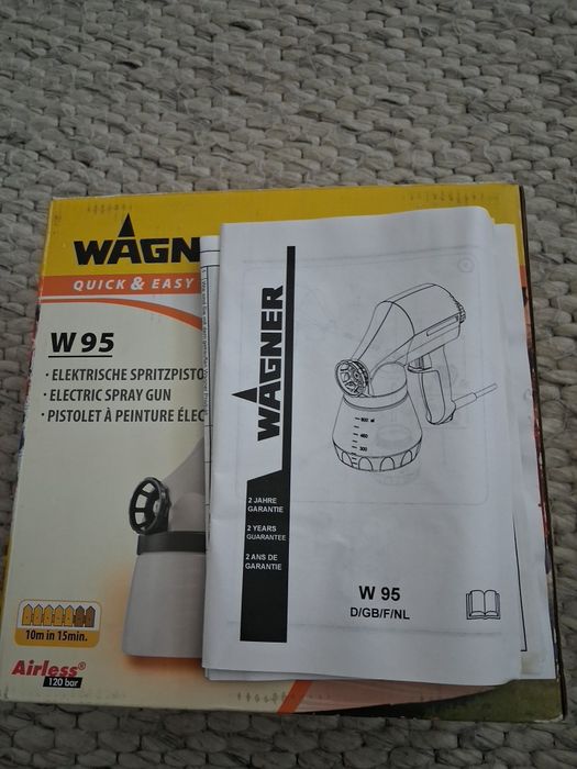 Nowy elektryczny pistolet do malowaniaWagner