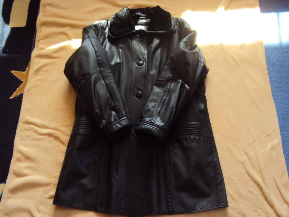 Kurtka skórzana damska L