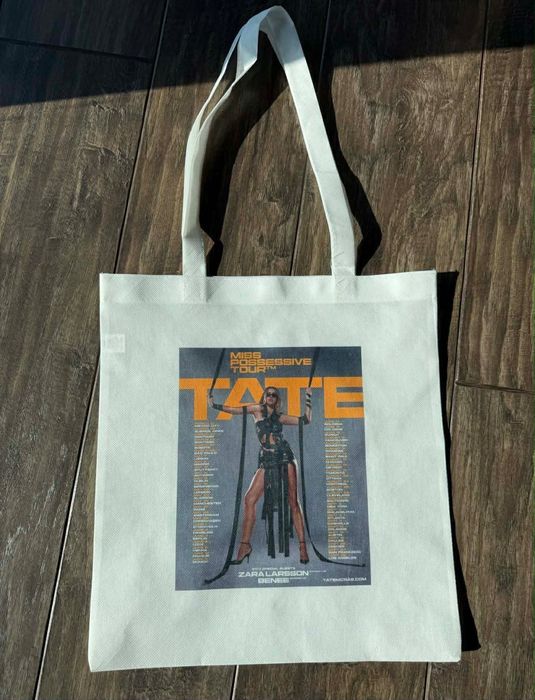 Torebka torba tote bag materiał non woven tate mcrae