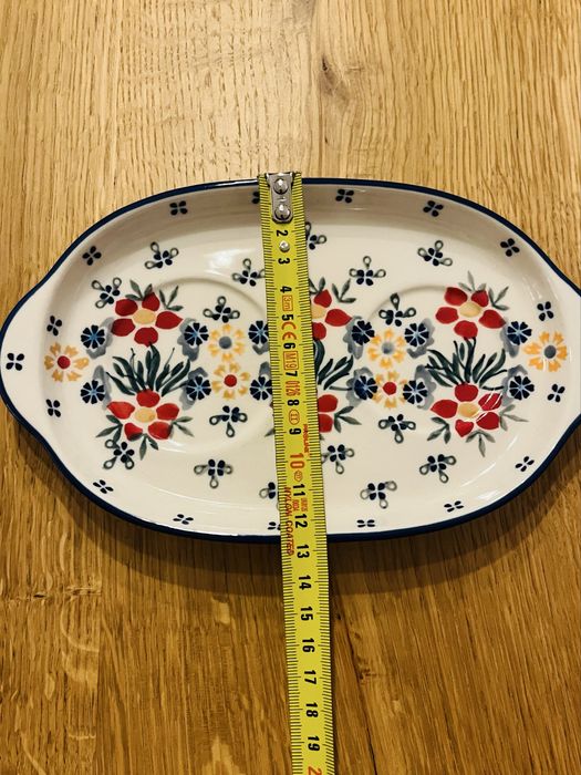 Ceramika bolesławiec tacka Unikat