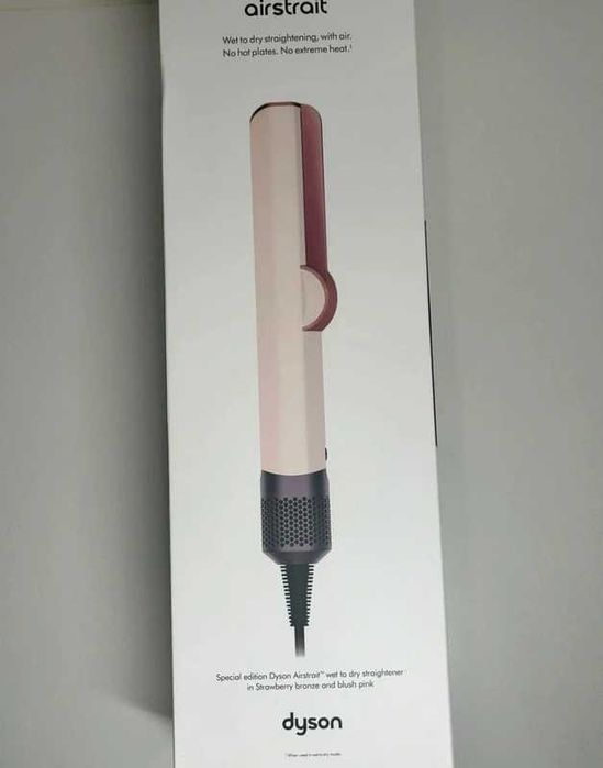NOWA Prostownica Dyson Airstrait  Różowy - gwarancją