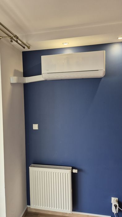 Klimatyzacja do ogrzewania i chłodzenia z montażem