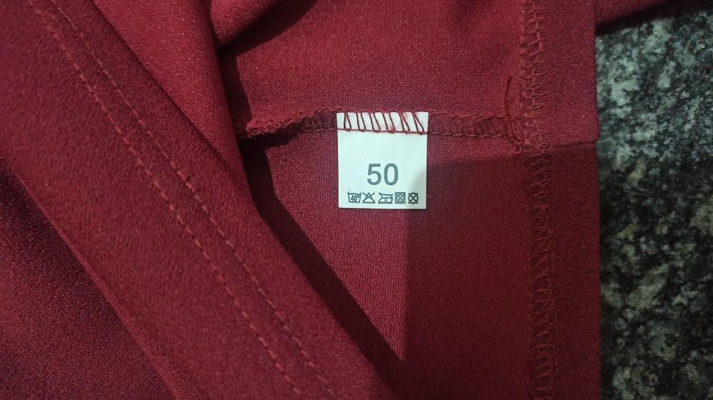 Sukienka bordowa rozmiar XL