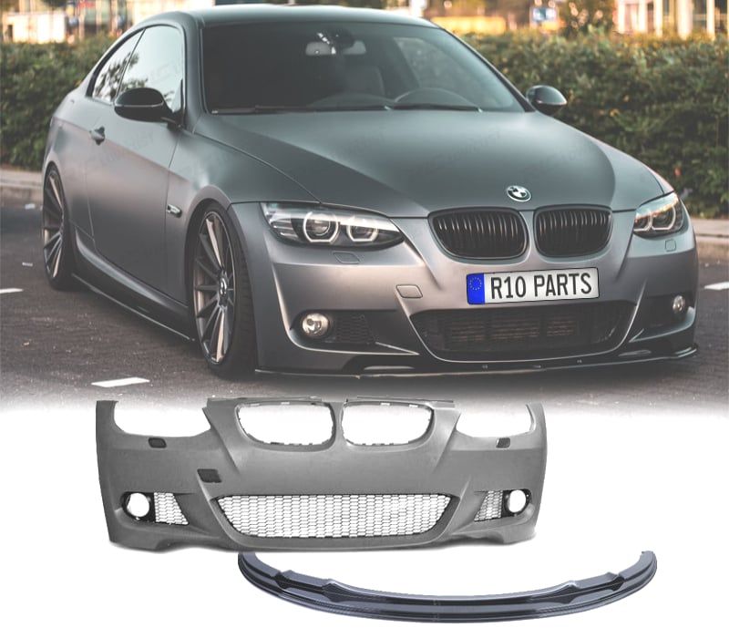 PÁRA-CHOQUES BMW E92 E93 06-10 LOOK M + SPOILER FRONTAL