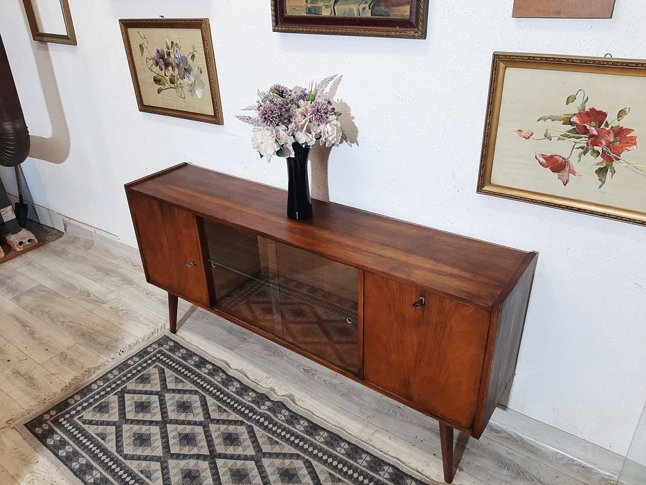 Komoda vintage po pełnej renowacji | styl mid-century | olejowane drew