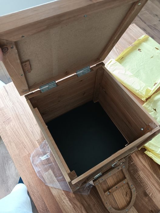 Drewniany domek dla królika lub gryzonia świnka morska szynszyl