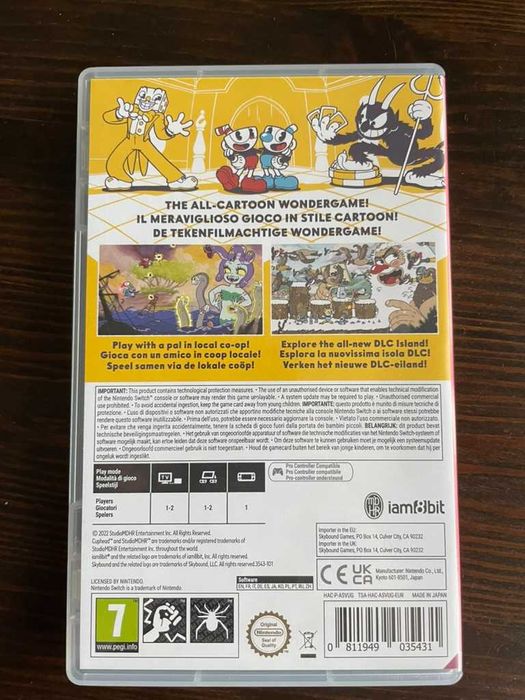 Nintendo Switch Cuphead