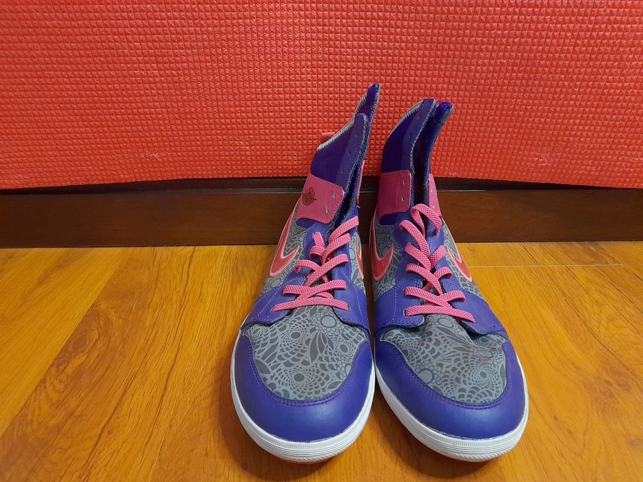 Баскетбольные высокие кеды кроссовки Nike Jordan 1 GS, 40(25 см)